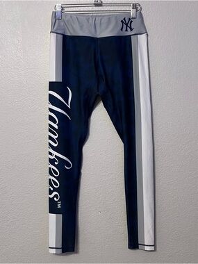 New York Yankees Navy & Gray Leggings